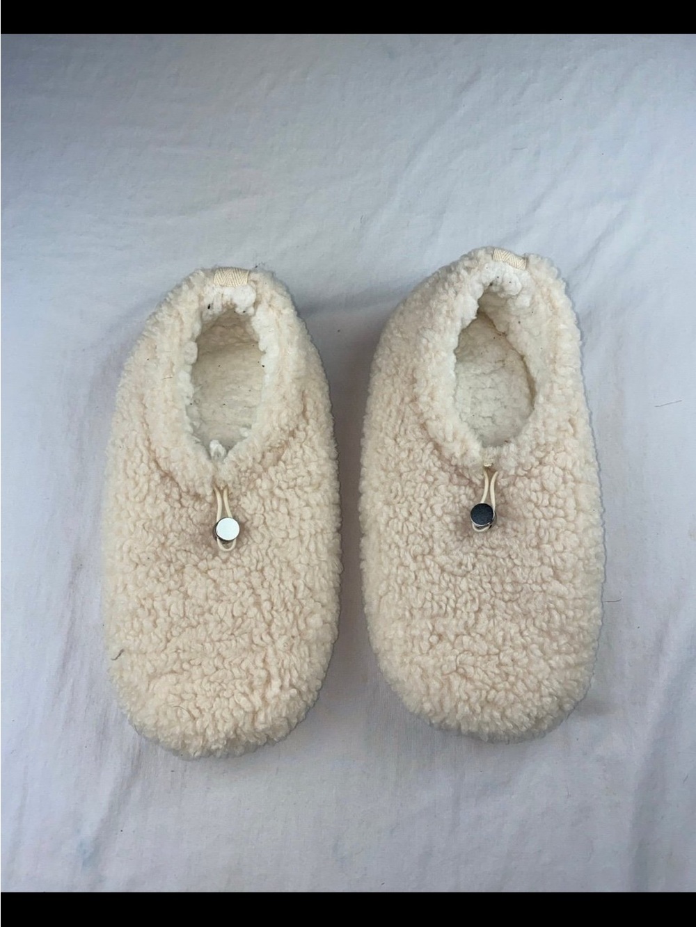 Fuzzy slippers